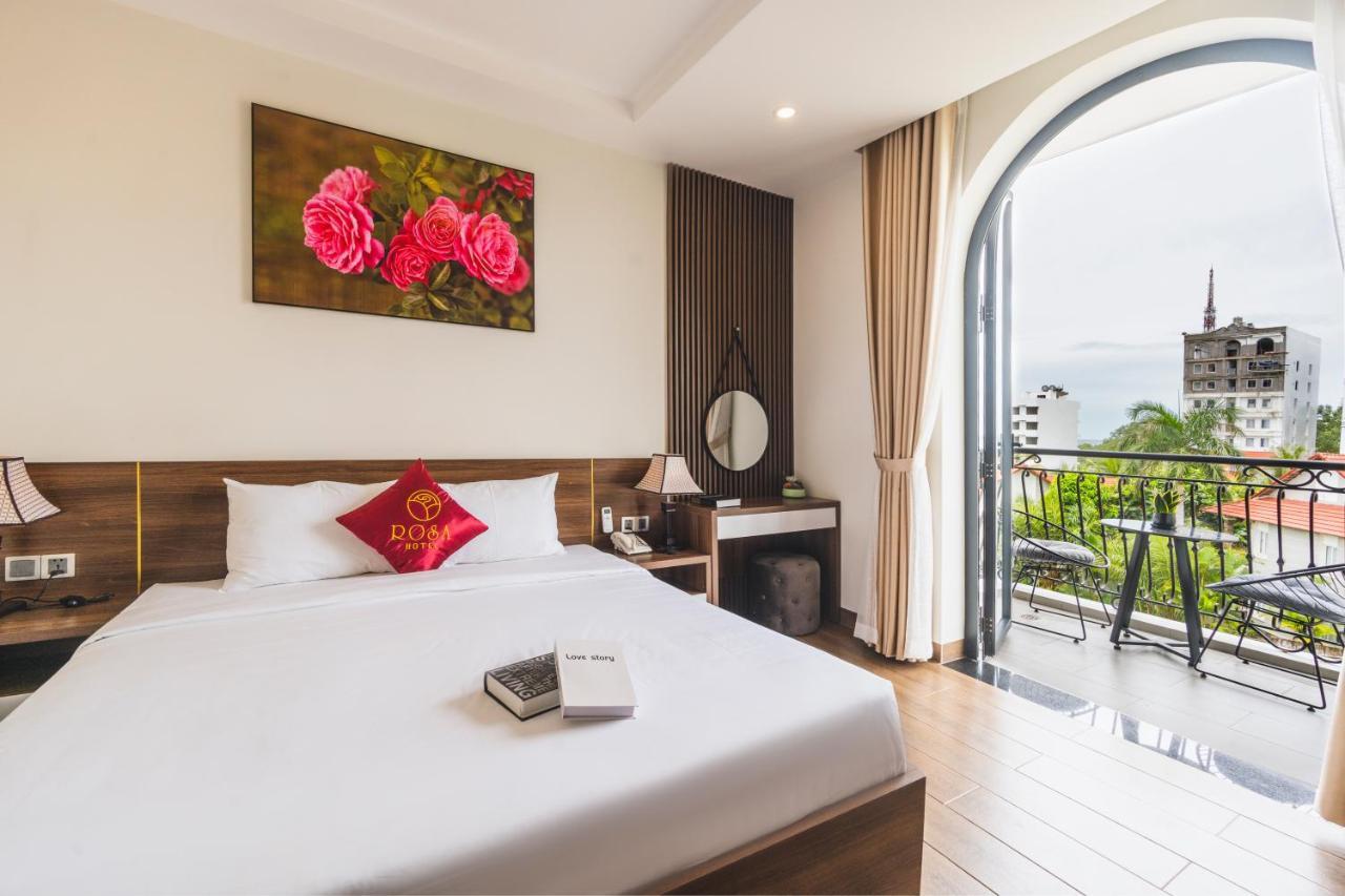 City Center Rosa Hotel Duong Dong Exterior foto