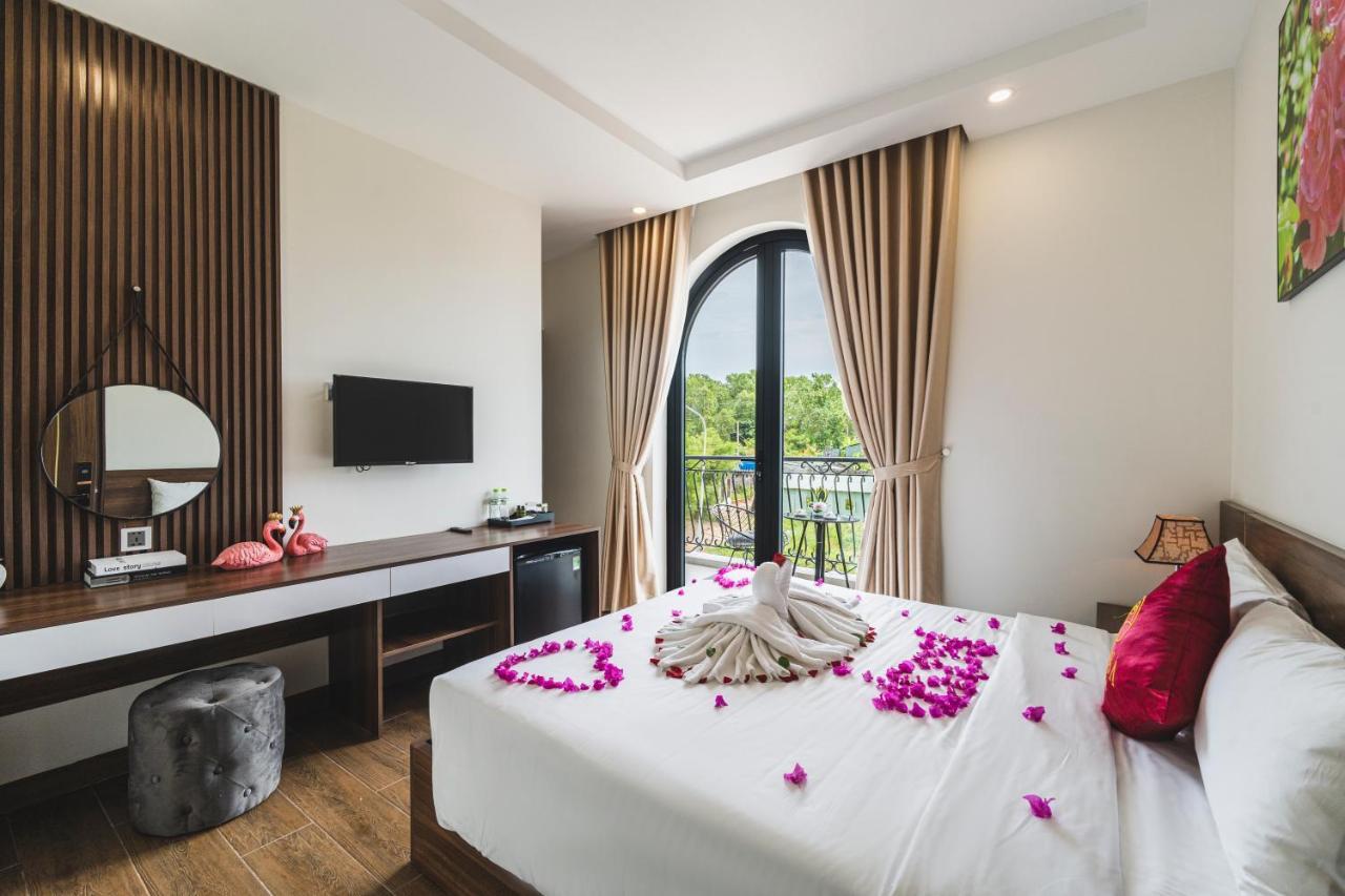 City Center Rosa Hotel Duong Dong Exterior foto
